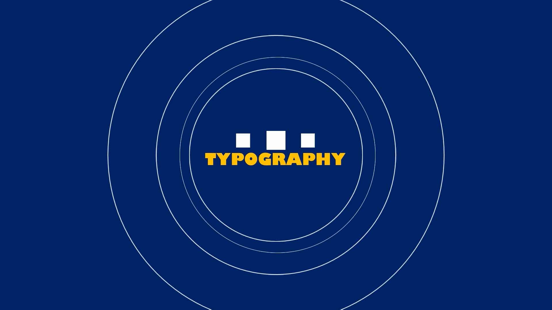 Typography Slide Show