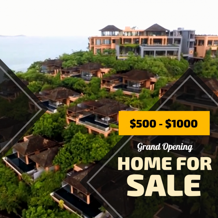 Home for Sale Instagram Promotion Video Template